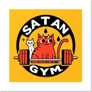 Satan Gym Posters and Art